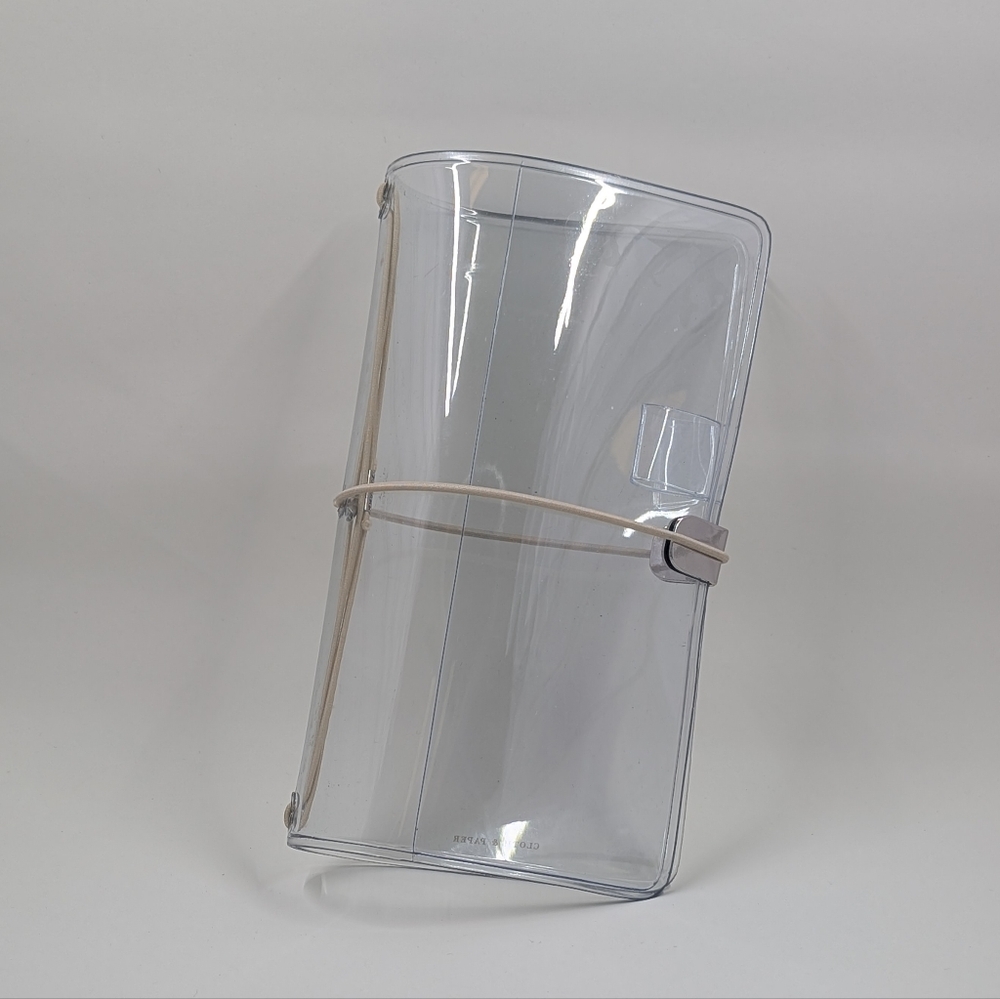Clear Planner Cover with Elastic Band